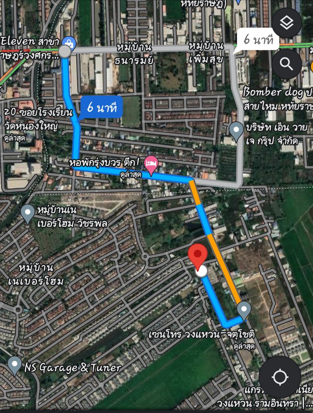 ขายที่ดิน 145 ตรว. ใกล้ทางด่วนวงแหวน ถนนหทัยราษฎร์ สามวาตะวันตก คลองสามวา